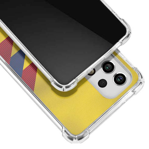 Colombia Soccer Flag Galaxy A53 5G Clear Case